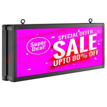 Double-sided Display Scrolling LED Sign Programmable Moving Screen Advertising