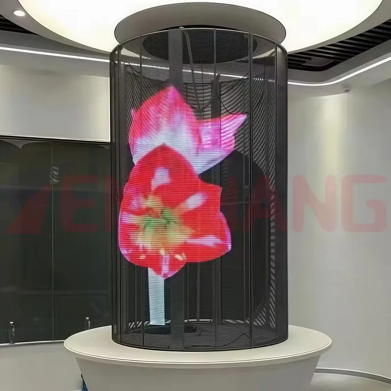 semi transparent led display 5