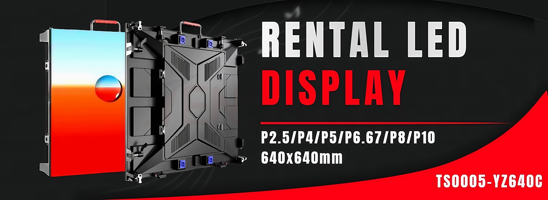 Indoor Outdoor Rental Display Stage LED Backdrop Panels