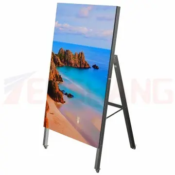 Digital Led Water Sign Display GOB Built-in Battery P1.25 P1.53 P1.86 P2.5